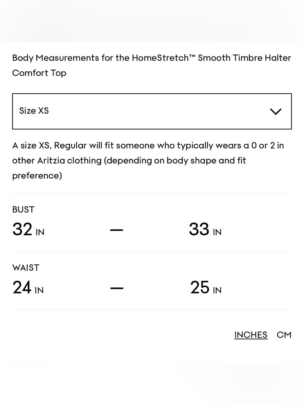 Aritzia Built-In Bra HomeStretch™ Smooth Timbre White Halter Comfort Top NWOT - Picture 5 of 5